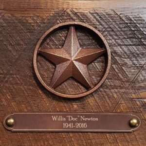 Reclaimed Barnwood Custom Pet Cremation Urn