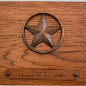 Hearthstone Pet Cremation Urn — Oak