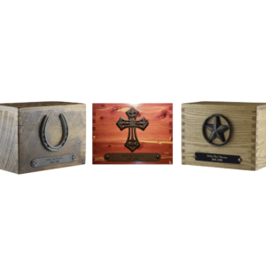 Hearthstone Handmade Wooden Urns